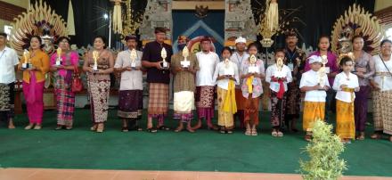 Perayaan Bulan Bahasa Bali Ke V Desa Banjar Tahun 2023